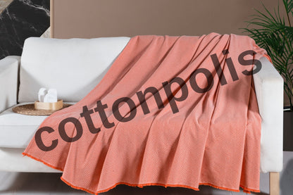 Wholesale Hasır Bedspread 100% Turkish Cotton Turkish Blankets by Cottonpolis