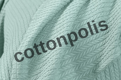 Wholesale Turkish Blankets Knitted Bedspreads 100% Cotton by Cottonpolis