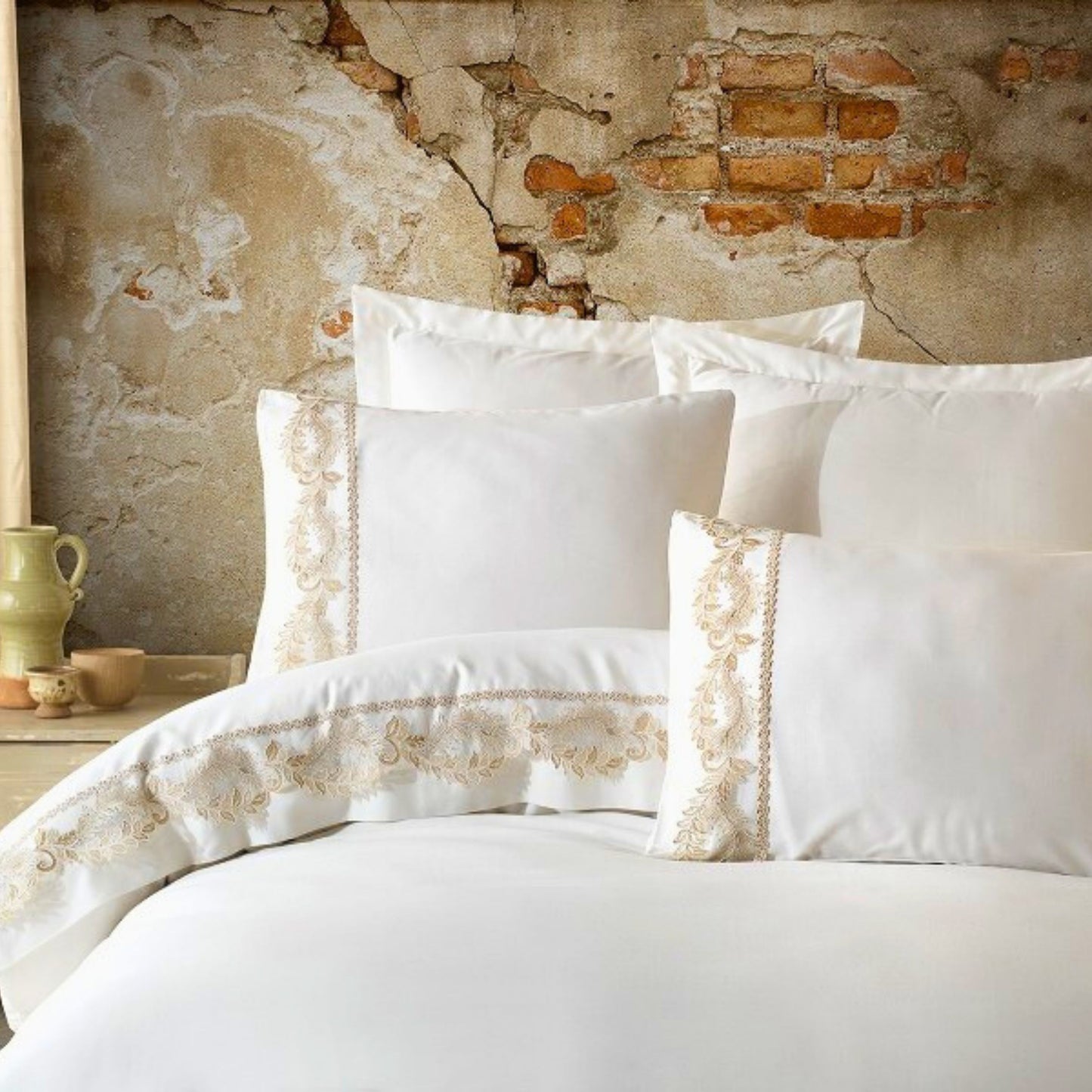 Wholesale Lace Duvet Cover and Sets Luxury, 100% Turkish Cotton Bedding Sets by Cottonpolis