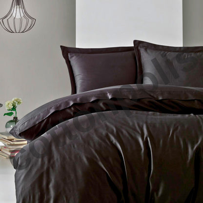 Wholesale Premium Plain Duvet Cover and Sets, Organic 100% Turkish Cotton Bedding Sets by Cottonpolis