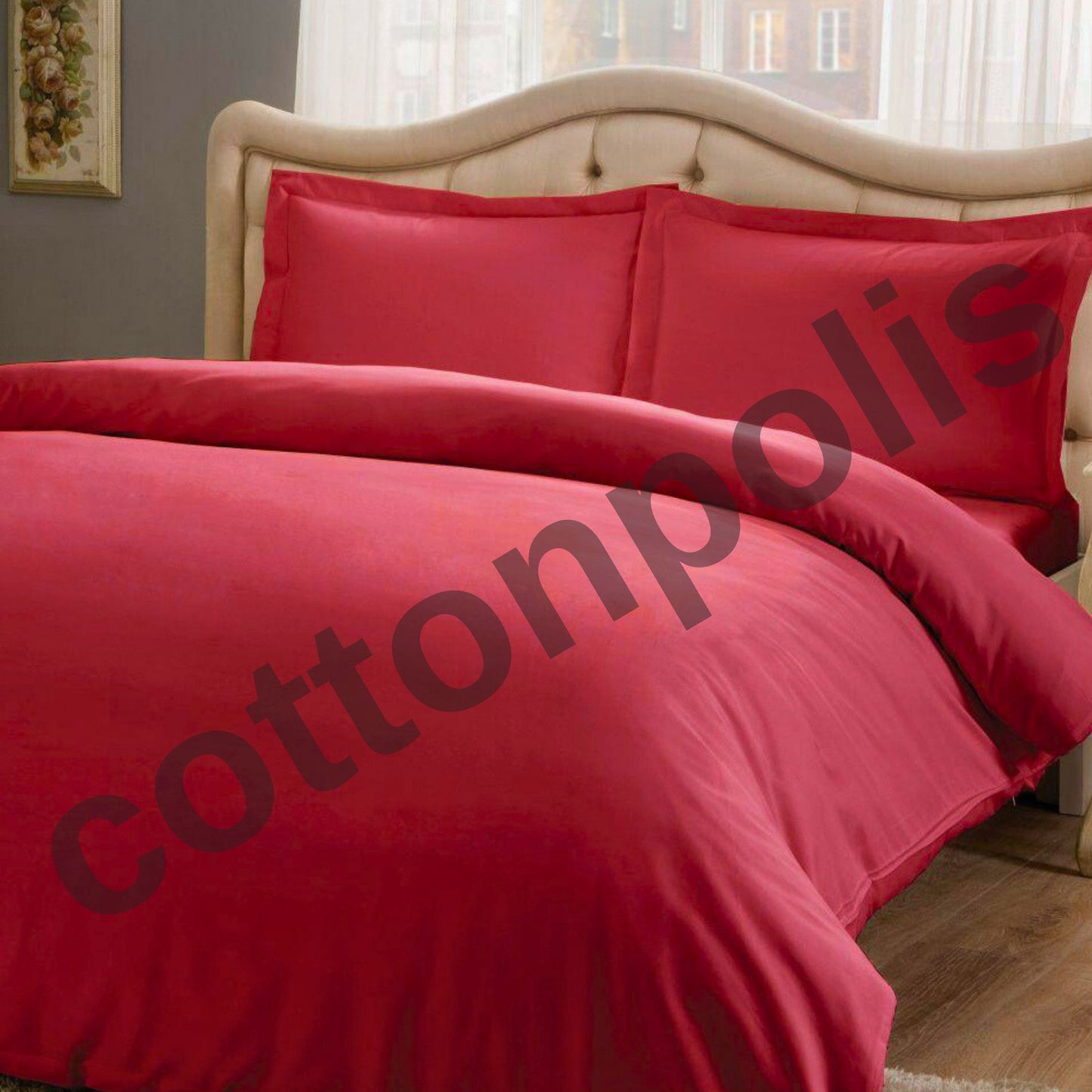 Wholesale Premium Plain Duvet Cover and Sets, Organic 100% Turkish Cotton Bedding Sets by Cottonpolis