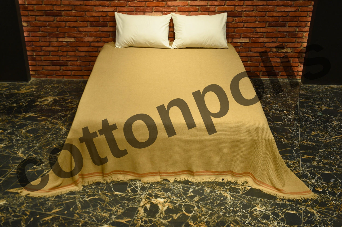 Wholesale Premium Series Turkish Blankets, Pure Organic 100% Turkish Cotton Bed Throw Bedspread by Cottonpolis