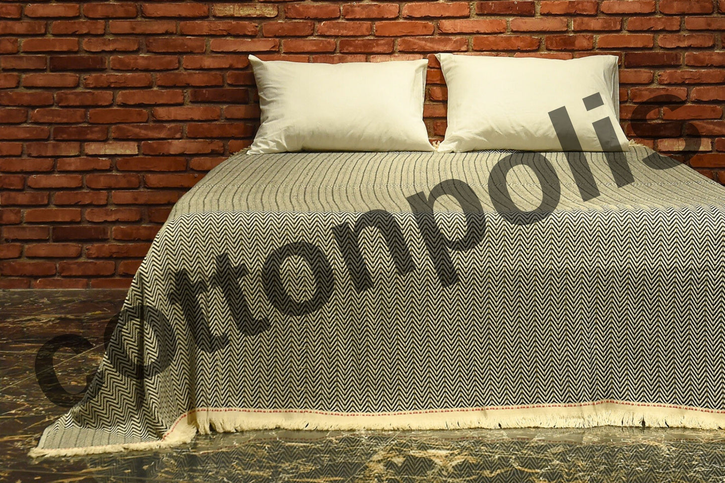 Wholesale Premium Series Turkish Blankets, Pure Organic 100% Turkish Cotton Bed Throw Bedspread by Cottonpolis