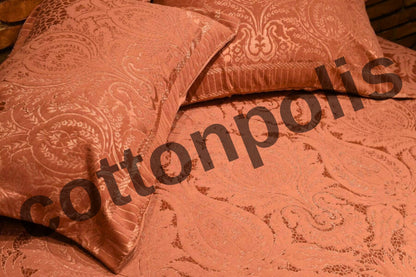 Wholesale Satin Jacquard Bedspreads and Sets Turkish Cotton Blankets by Cottonpolis