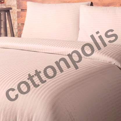 Wholesale Satin Striped Duvet Cover and Sets, Organic 100% Turkish Cotton Bedding Sets by Cottonpolis