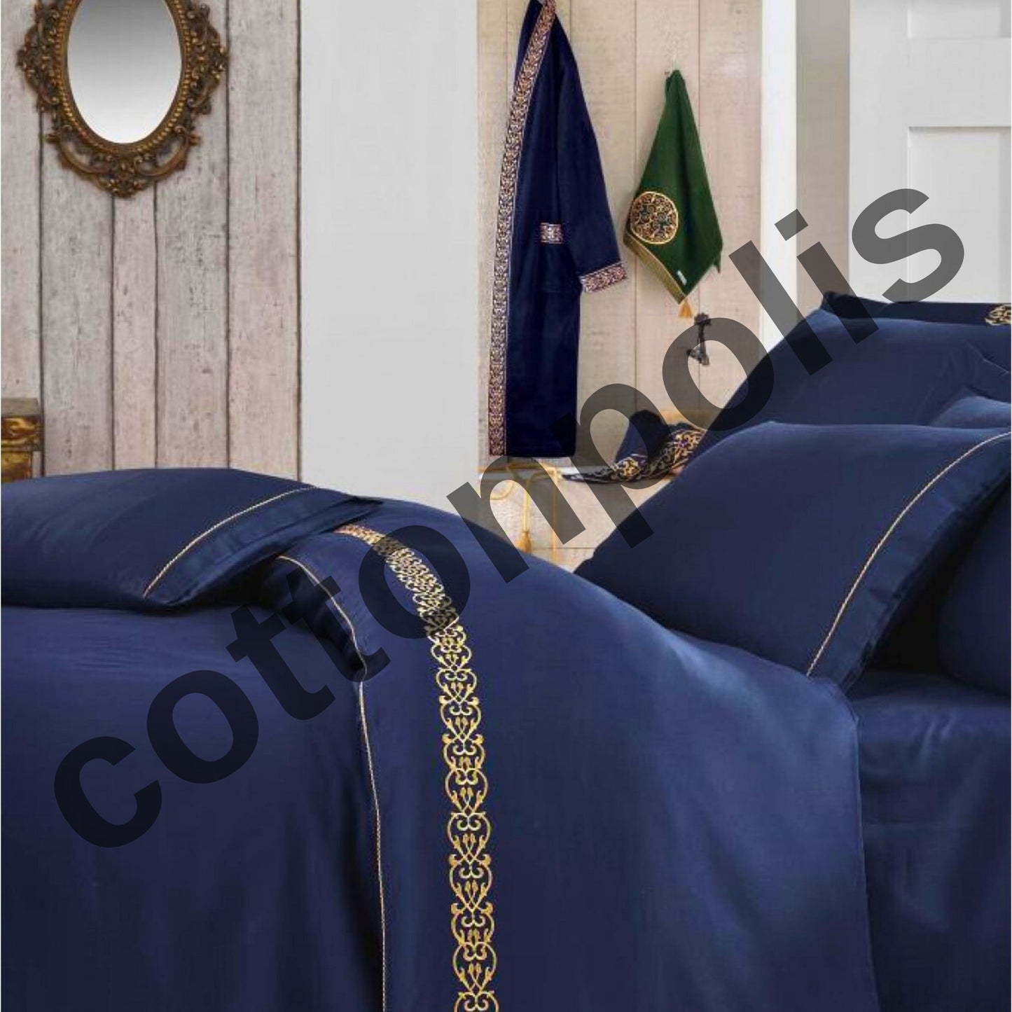 Wholesale Sehzade Duvet Cover and Sets Luxury, 100% Turkish Cotton Bedding Sets by Cottonpolis