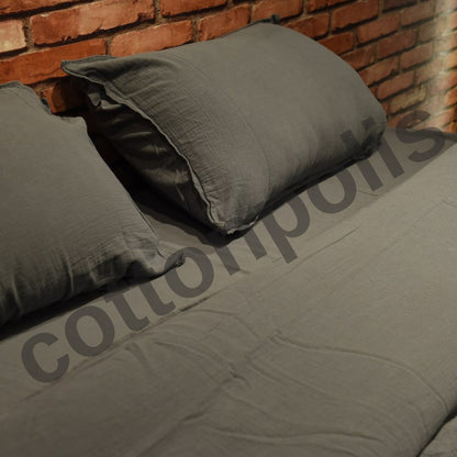 Wholesale Stonewashed Duvet Cover and Sets, Organic 100% Turkish Cotton Bedding Sets by Cottonpolis