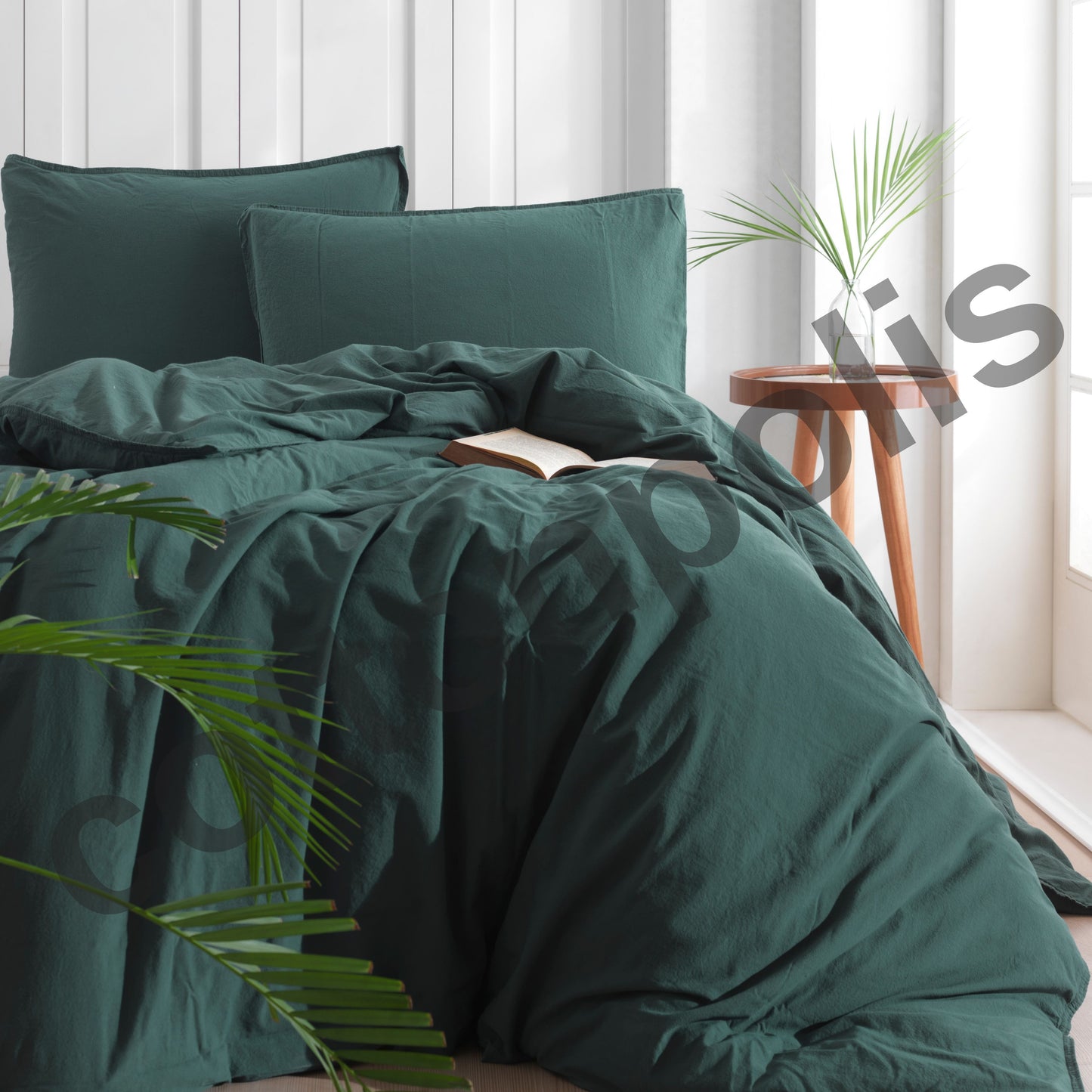 Wholesale Stonewashed Duvet Cover and Sets, Organic 100% Turkish Cotton Bedding Sets by Cottonpolis