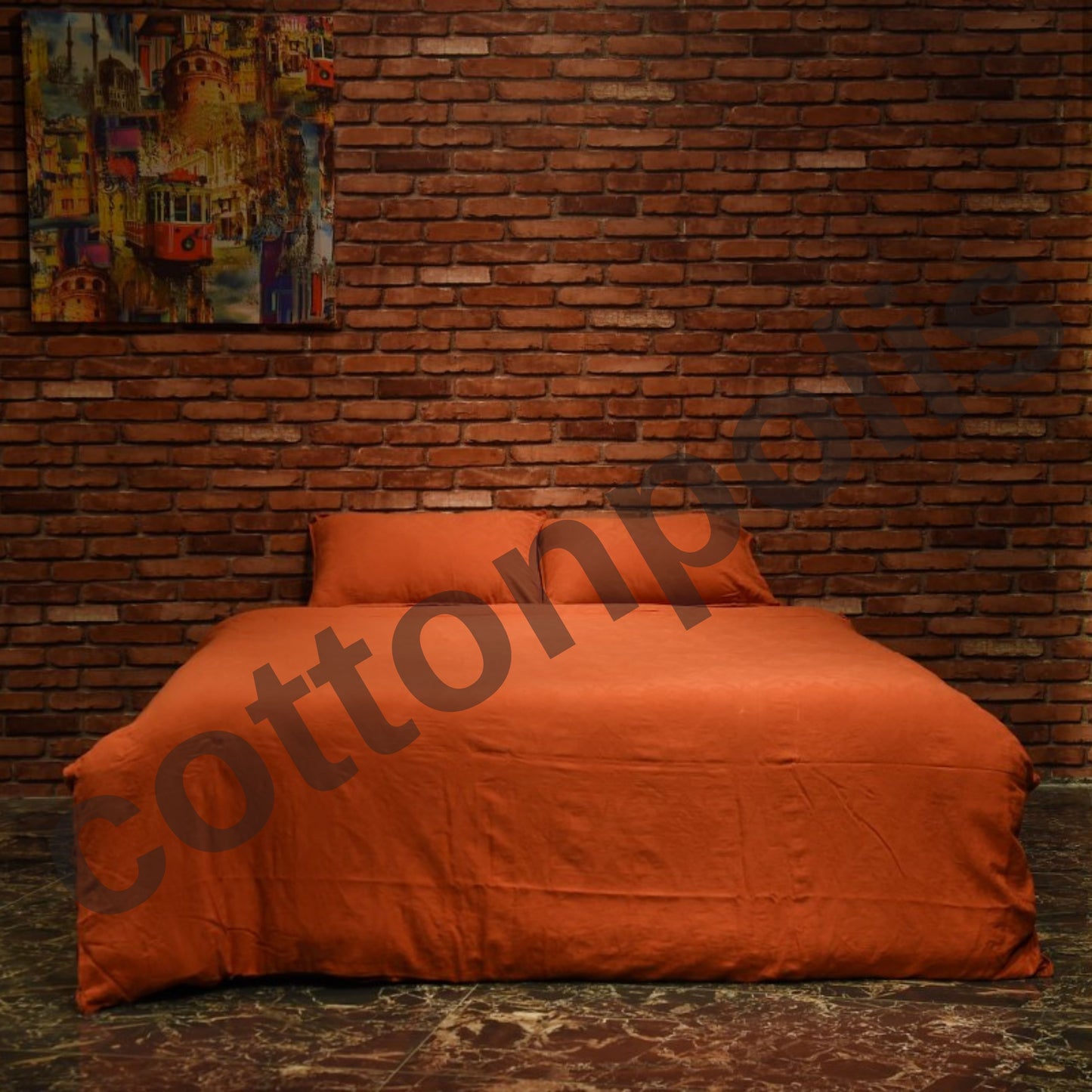 Wholesale Stonewashed Duvet Cover and Sets, Organic 100% Turkish Cotton Bedding Sets by Cottonpolis