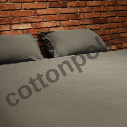 Wholesale Stonewashed Duvet Cover and Sets, Organic 100% Turkish Cotton Bedding Sets by Cottonpolis