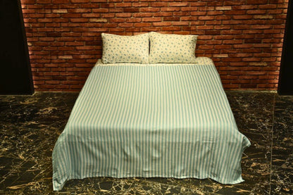 Wholesale Striped Bed Sheets and Sets Organic %100 Turkish Cotton Bedspread Sets by Cottonpolis