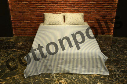 Wholesale Striped Bed Sheets and Sets Organic %100 Turkish Cotton Bedspread Sets by Cottonpolis