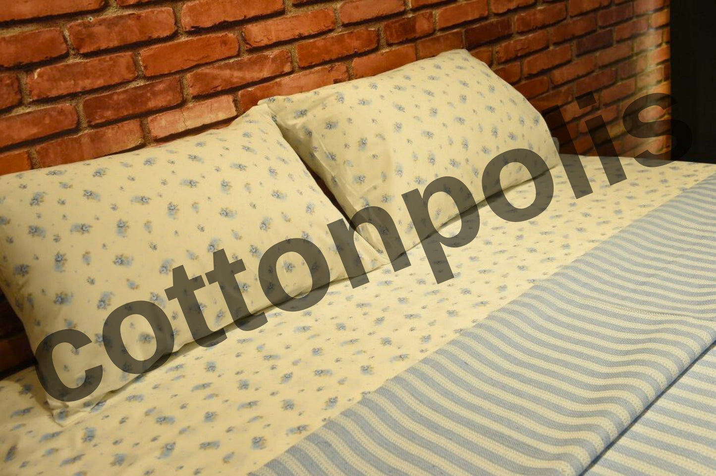 Wholesale Striped Bed Sheets and Sets Organic %100 Turkish Cotton Bedspread Sets by Cottonpolis