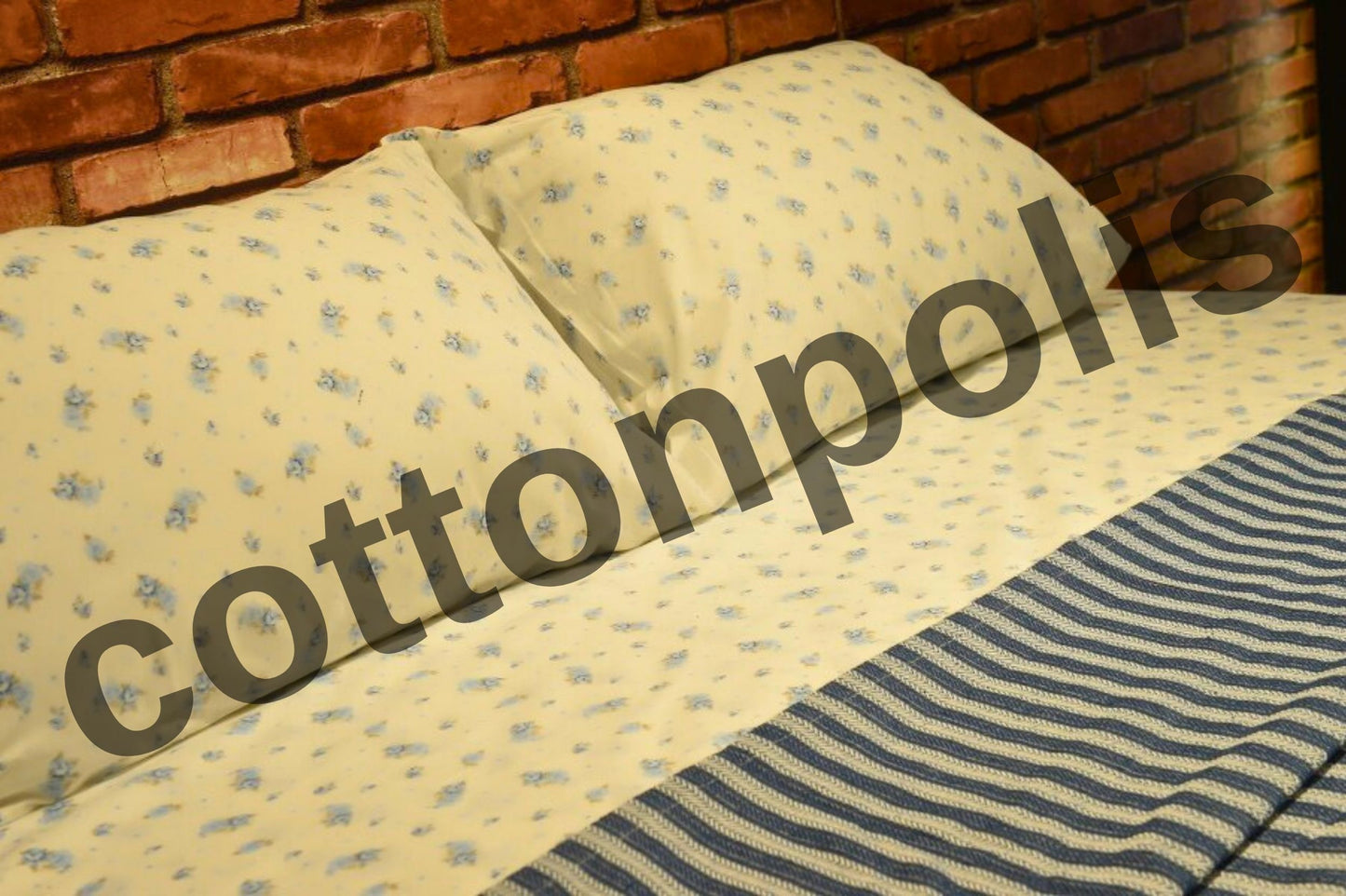 Wholesale Striped Bed Sheets and Sets Organic %100 Turkish Cotton Bedspread Sets by Cottonpolis