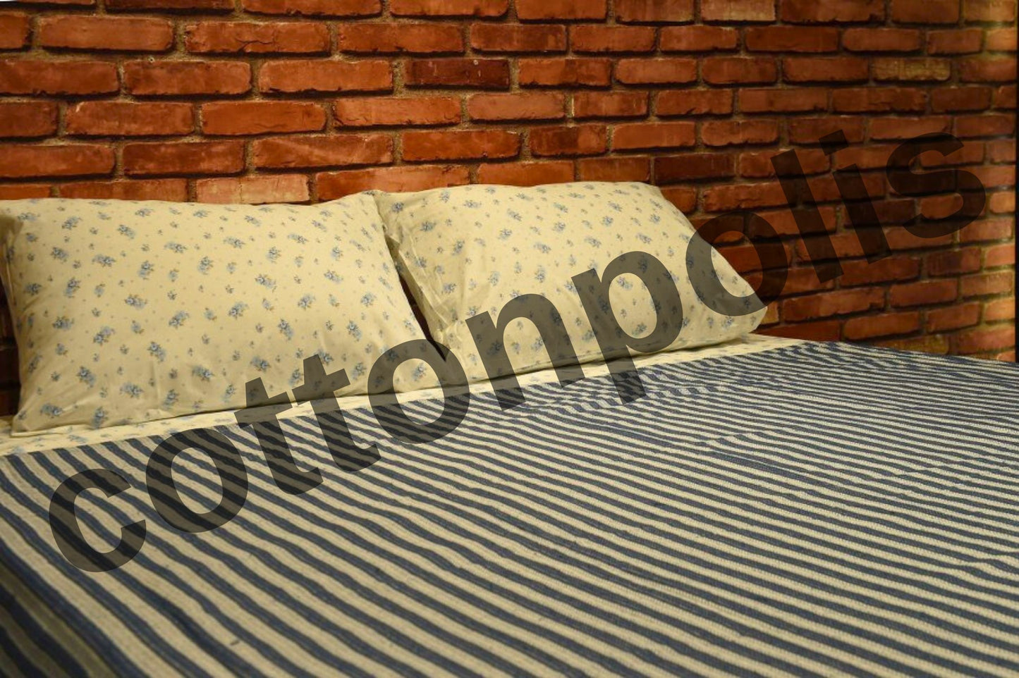 Wholesale Striped Bed Sheets and Sets Organic %100 Turkish Cotton Bedspread Sets by Cottonpolis