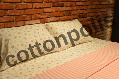 Wholesale Striped Bed Sheets and Sets Organic %100 Turkish Cotton Bedspread Sets by Cottonpolis