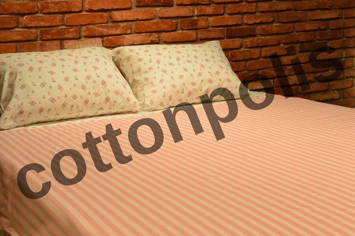 Wholesale Striped Bed Sheets and Sets Organic %100 Turkish Cotton Bedspread Sets by Cottonpolis