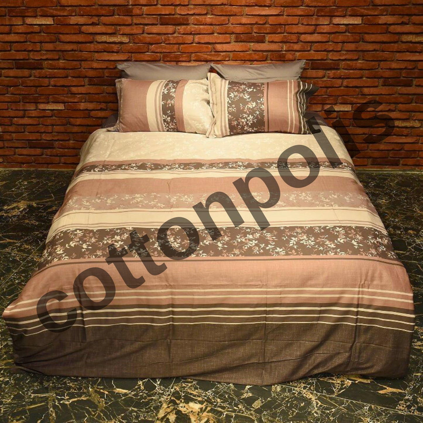 Wholesale Striped Patterned Duvet Cover and Sets Premium Series, 100% Turkish Cotton Bedding Sets by Cottonpolis