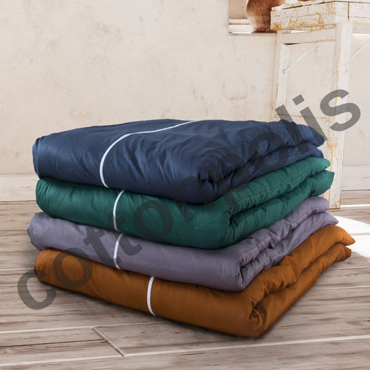 Wholesale Striped Plain Duvet Cover and Sets, Organic 100% Turkish Cotton Bedding Sets by Cottonpolis