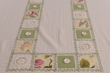 Wholesale Tablecloths Patterned, 100% Cotton Table Linen Sets by Cottonpolis