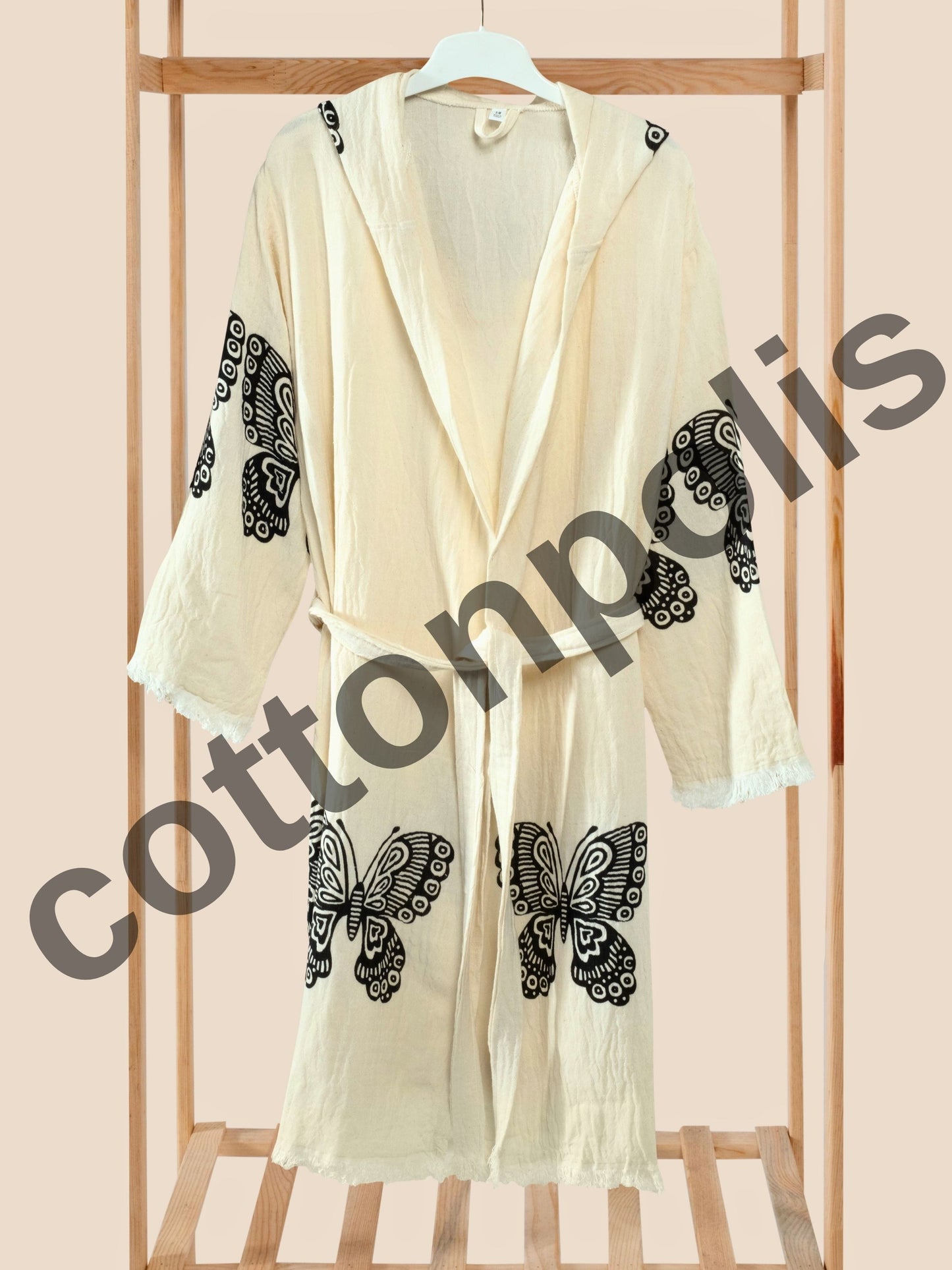 Wholesale Tie Dye Muslin Robes and Beach Dress with Hooded Wide Range of Patterns Available by Cottonpolis