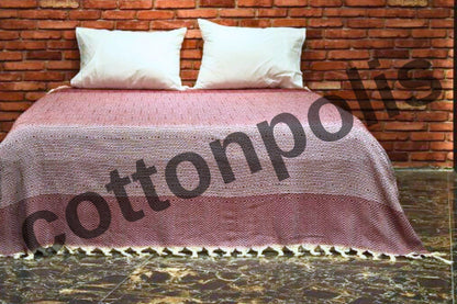 Wholesale Turkish Blankets Diamond-Big Bedspreads 100% Cotton by Cottonpolis