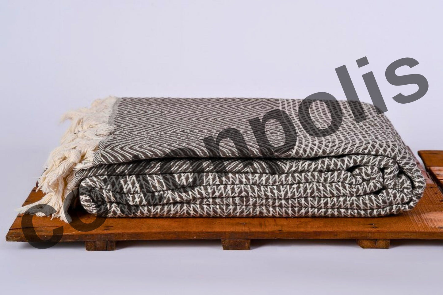 Wholesale Turkish Blankets Diamond-Big Bedspreads 100% Cotton by Cottonpolis