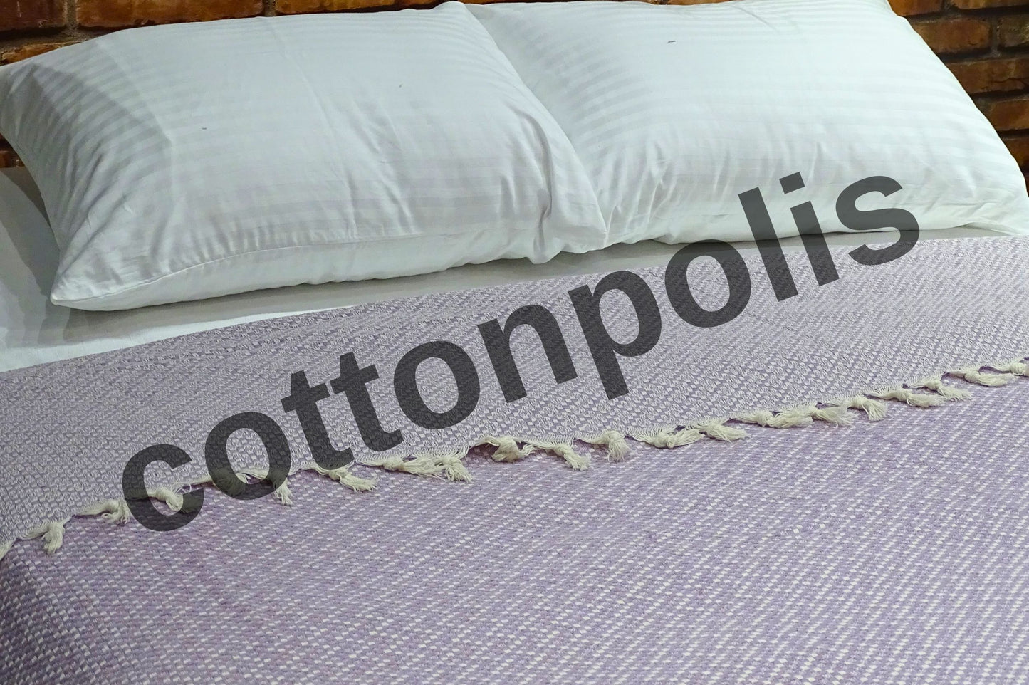 Wholesale Turkish Blankets Zigzag-M1 Bedspreads 100% Cotton by Cottonpolis