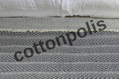 Wholesale Turkish Blankets Zigzag-M3 Bedspreads 100% Cotton by Cottonpolis