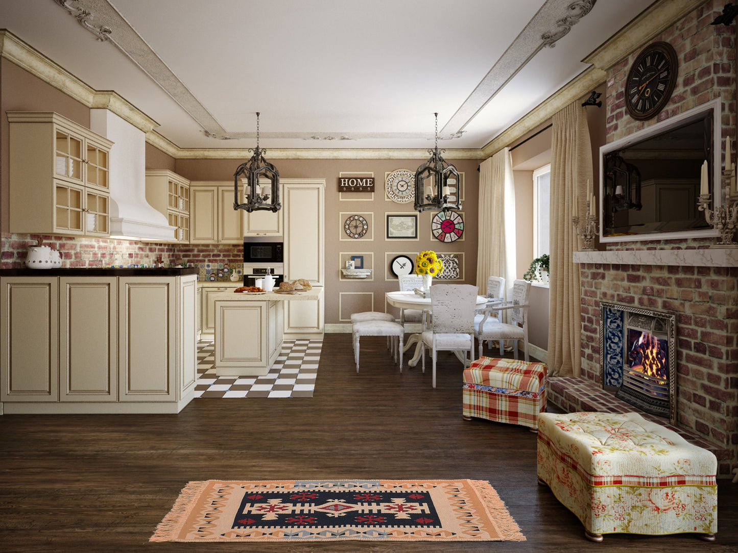 Wholesale Turkish Kilim Rugs Traditional Design by Cottonpolis