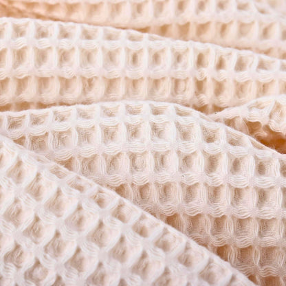 Wholesale Waffle Fabric, Honeycomb Weave by Yard, 100% Turkish Cotton Waffle Cloth by Cottonpolis-1