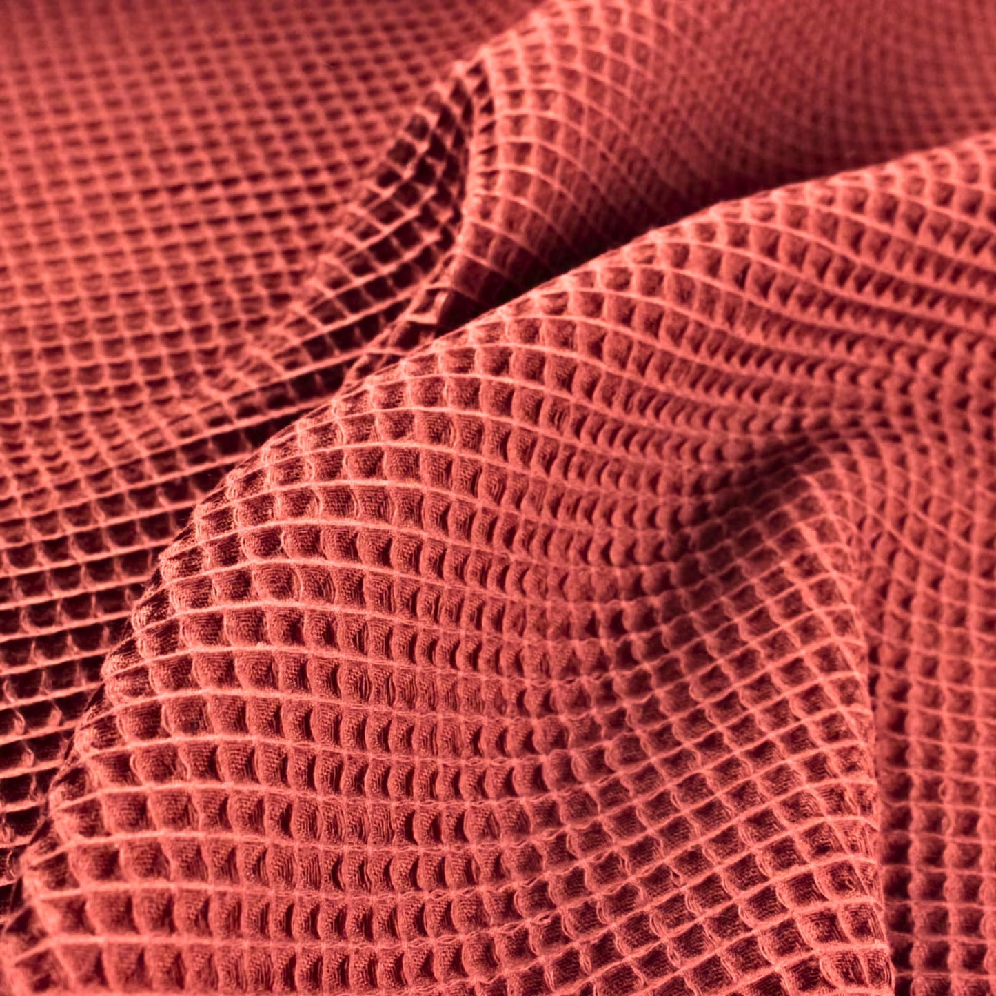 Wholesale Waffle Fabric, Honeycomb Weave by Yard, 100% Turkish Cotton Waffle Cloth by Cottonpolis-5