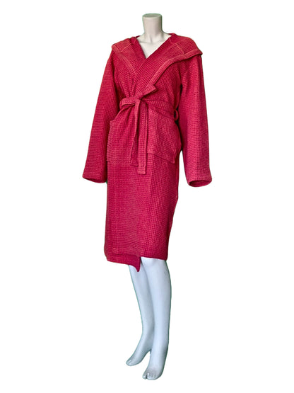 Wholesale Waffle Robes Hooded 100% Turkish Cotton Waffle Bathrobes by Cottonpolis