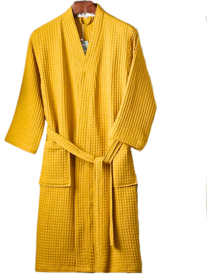 Wholesale Waffle Robes Kimono 100% Turkish Cotton Waffle Bathrobes by Cottonpolis