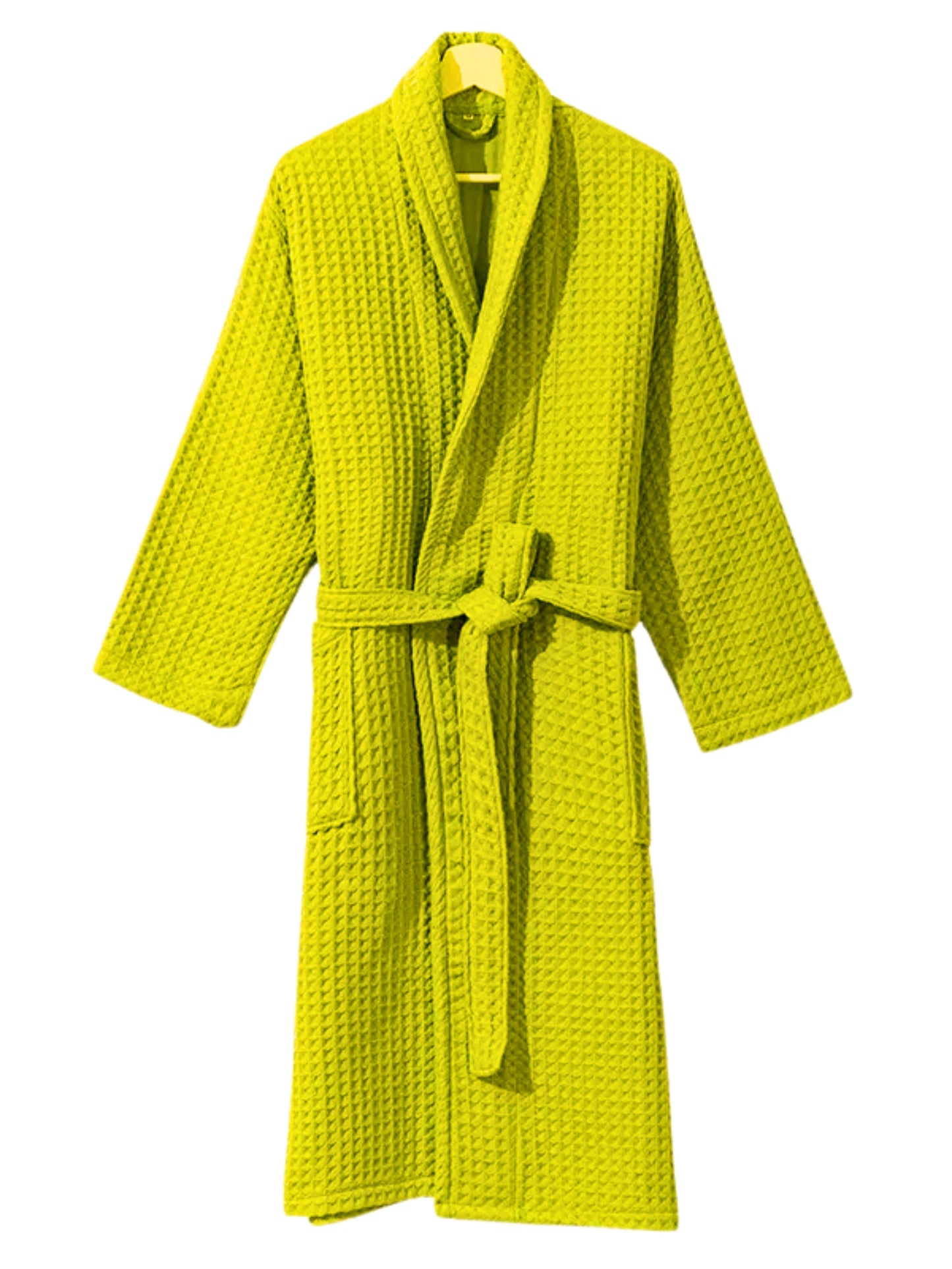 Wholesale Waffle Robes Shawl Collar 100% Turkish Cotton Waffle Bathrobes by Cottonpolis