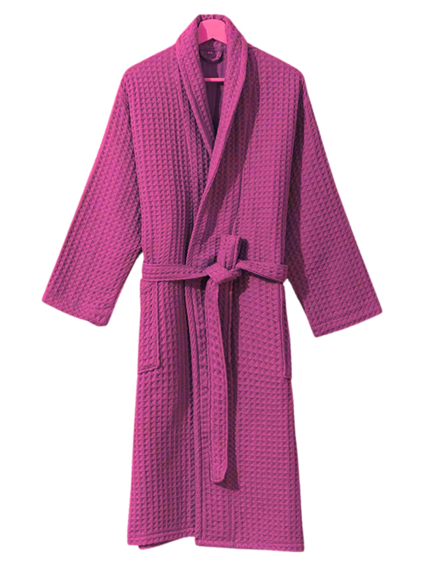 Wholesale Waffle Robes Shawl Collar 100% Turkish Cotton Waffle Bathrobes by Cottonpolis