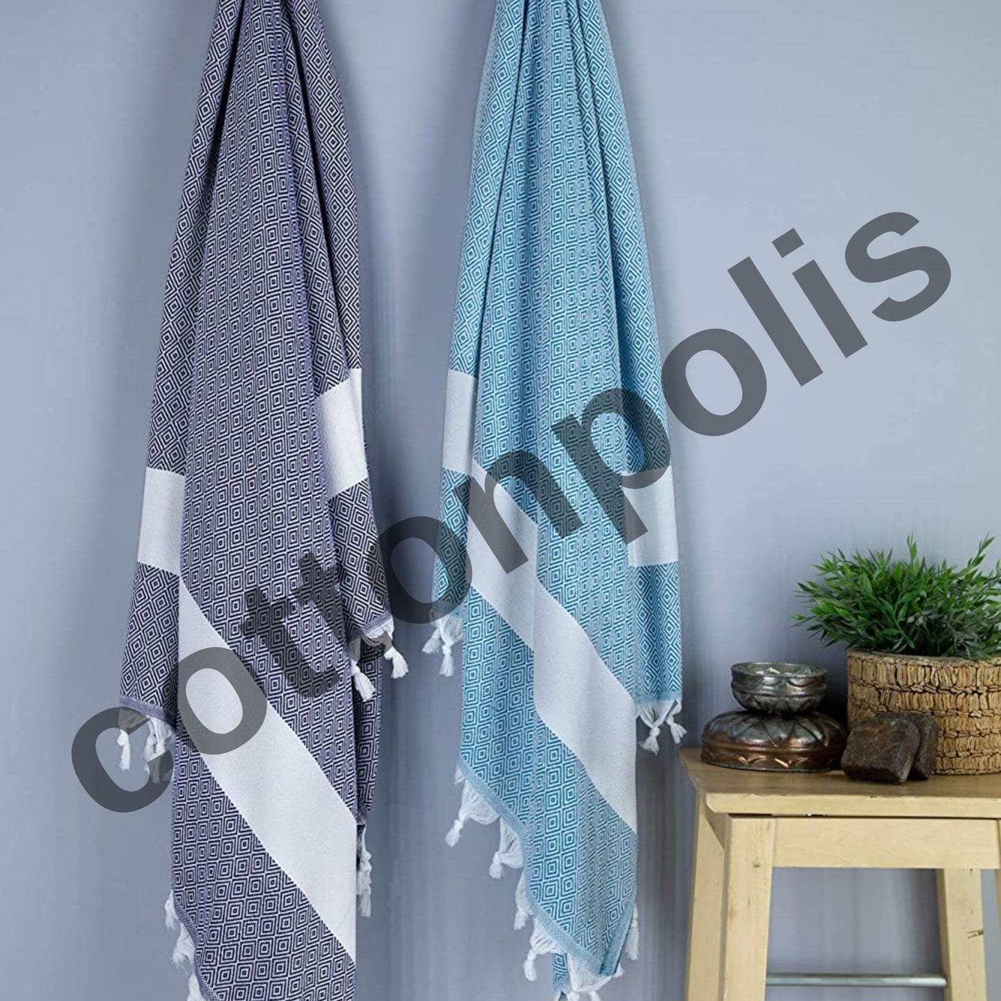 Diamond Classic Turkish Beach Towels Wholesale-9