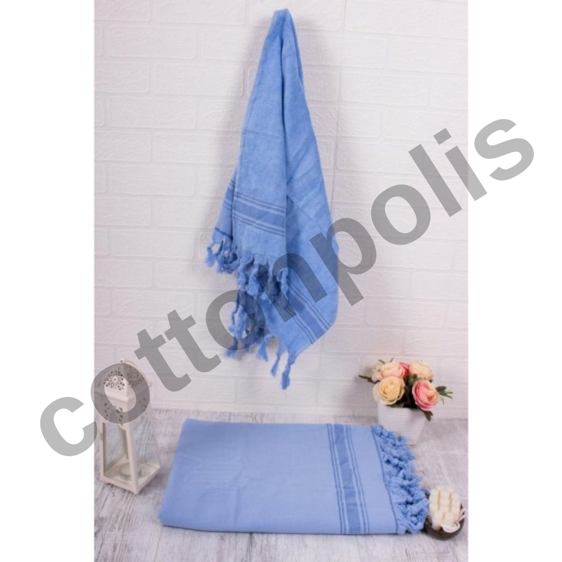 Double-Sided - Turkish Beach & Bath Towels Wholesale-4