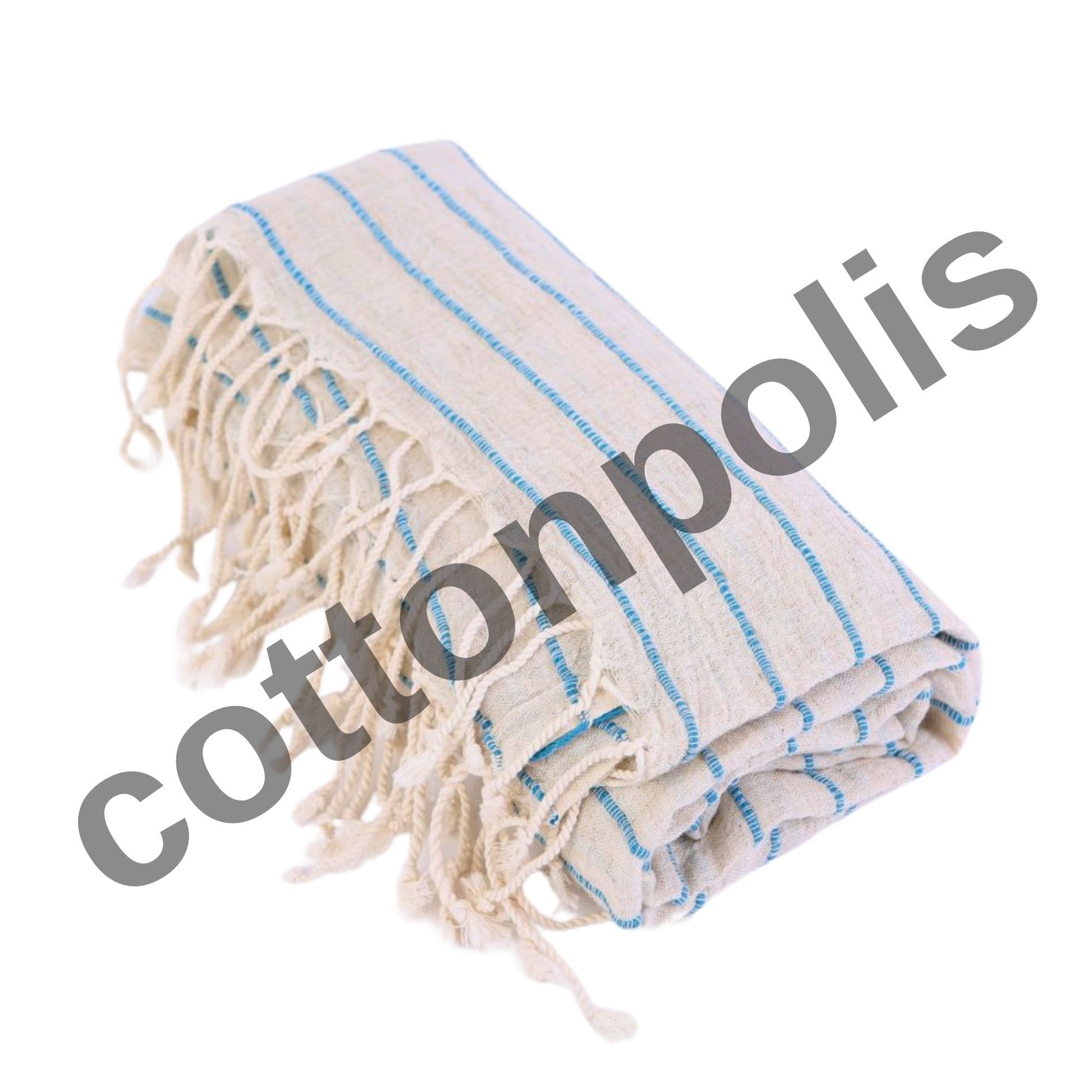 Natural Cizgili - Turkish Beach Towels Wholesale-5