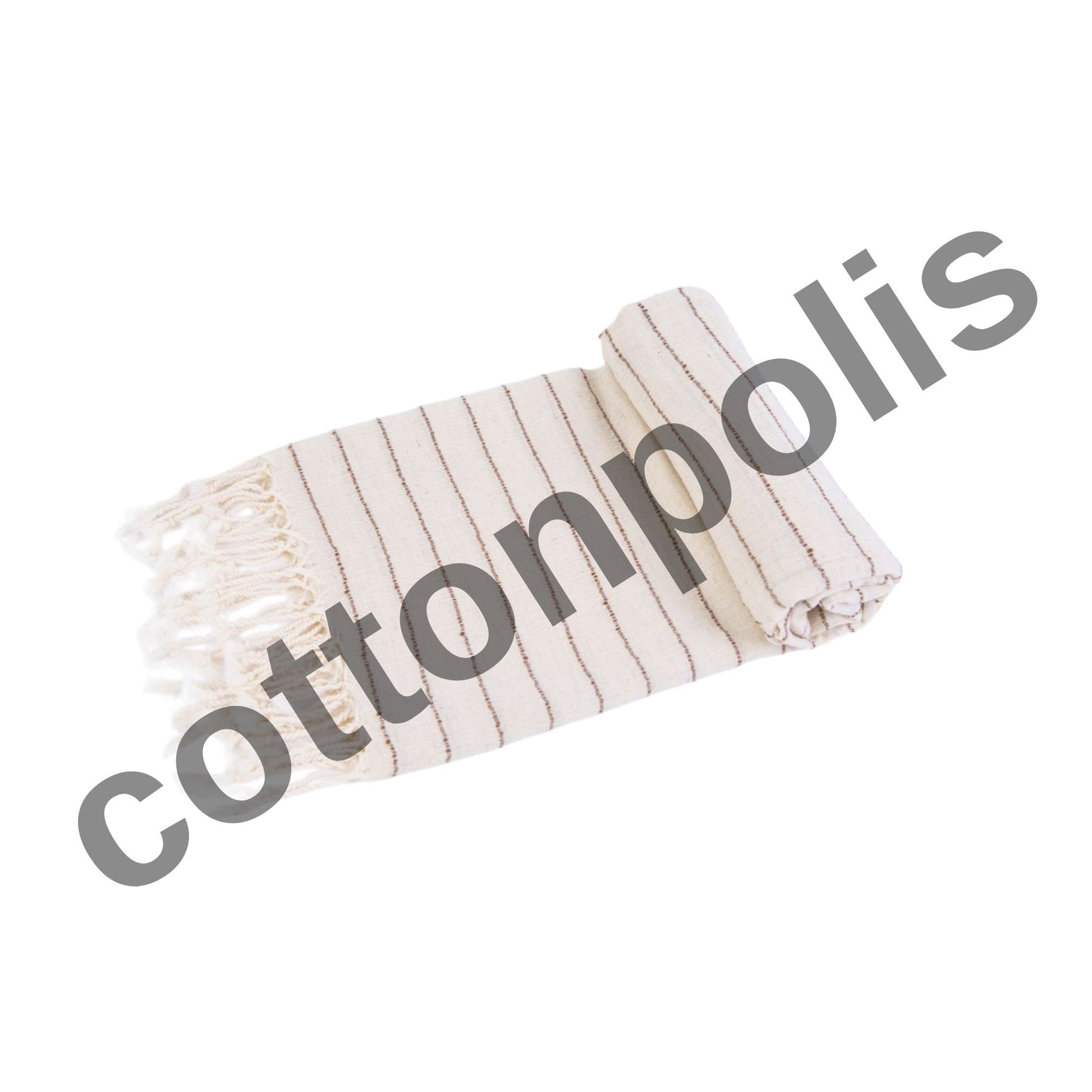 Natural Cizgili - Turkish Beach Towels Wholesale-9