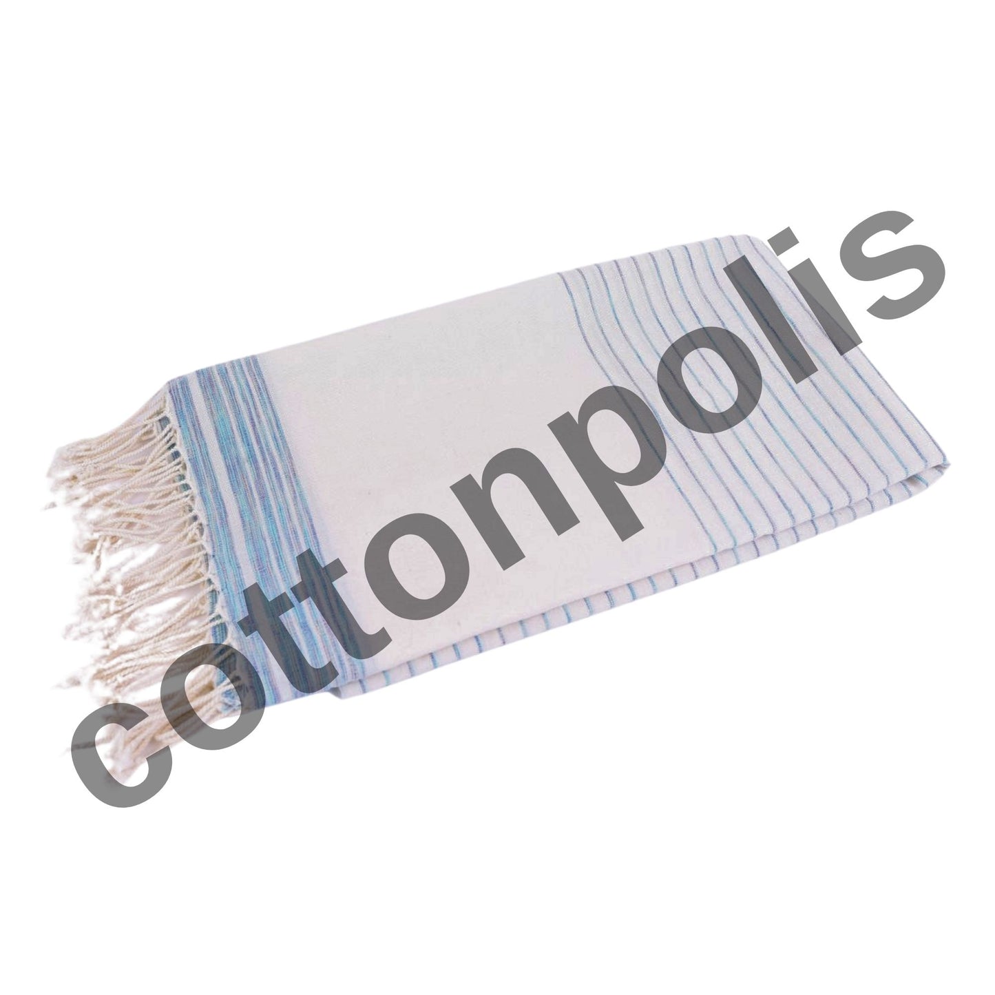 Natural Pamukkale - Turkish Beach Towels Wholesale-6