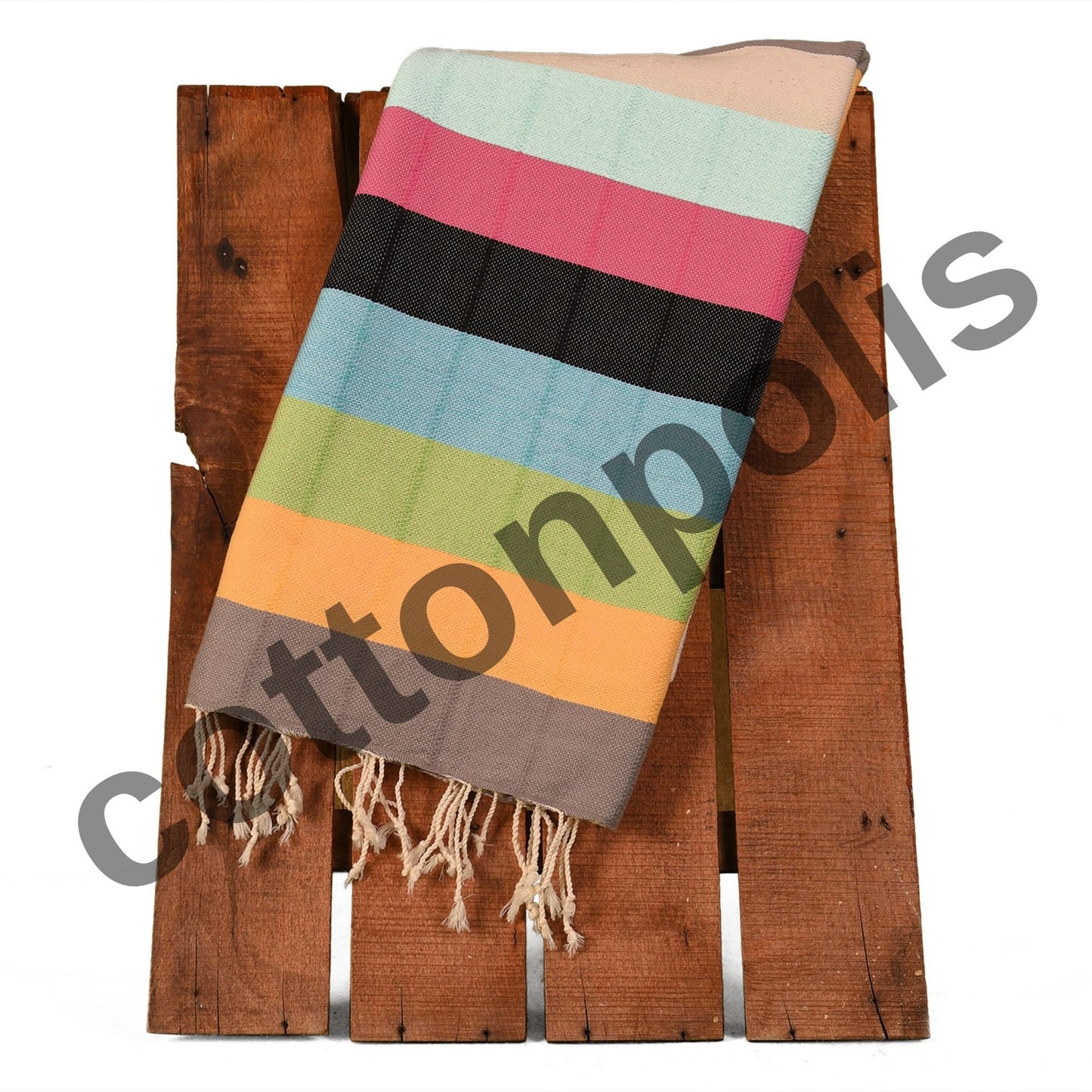 Rainbow Colorful - Turkish Beach Towels Wholesale-2