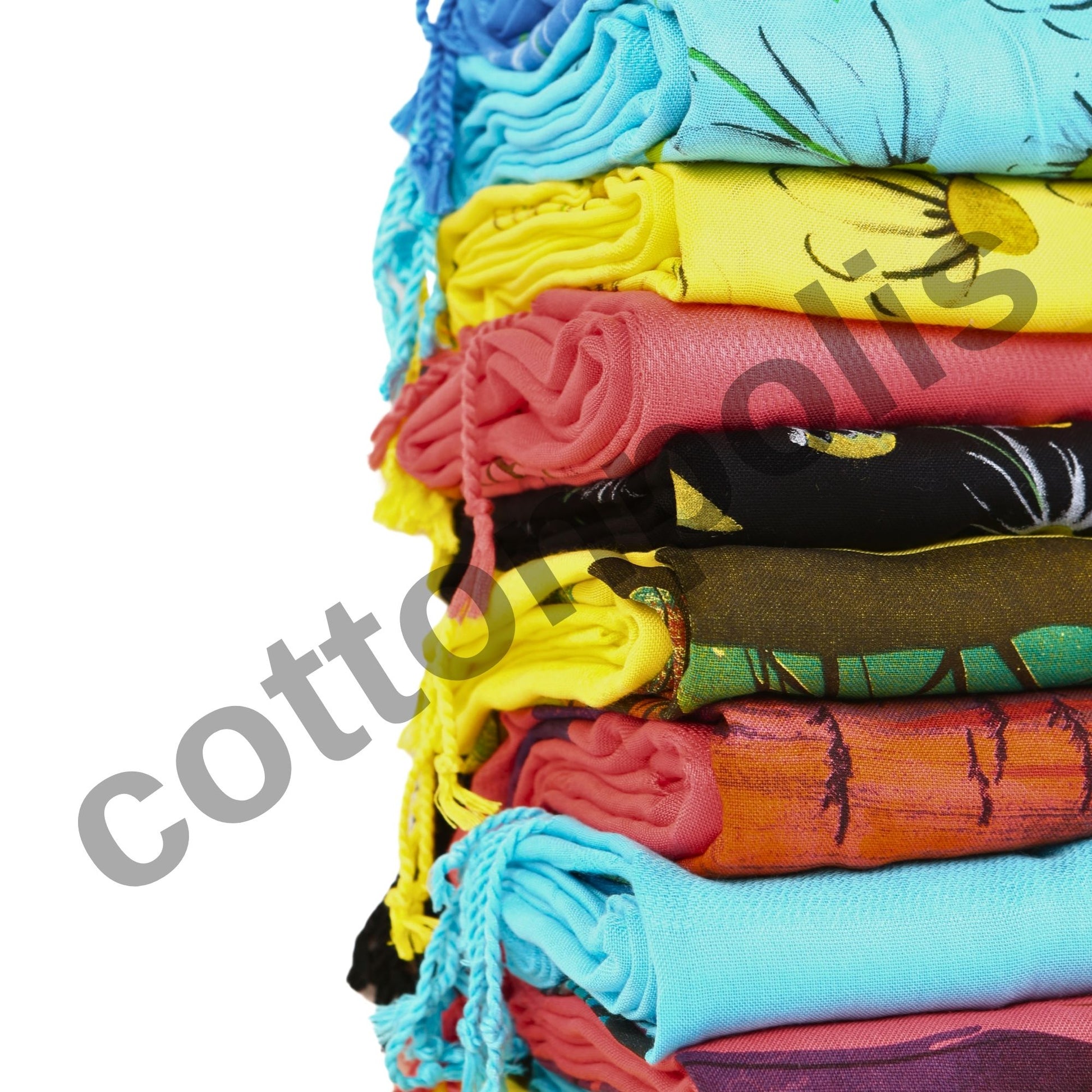 Vivid Colors - Wholesale Printed Turkish Beach Towels-3