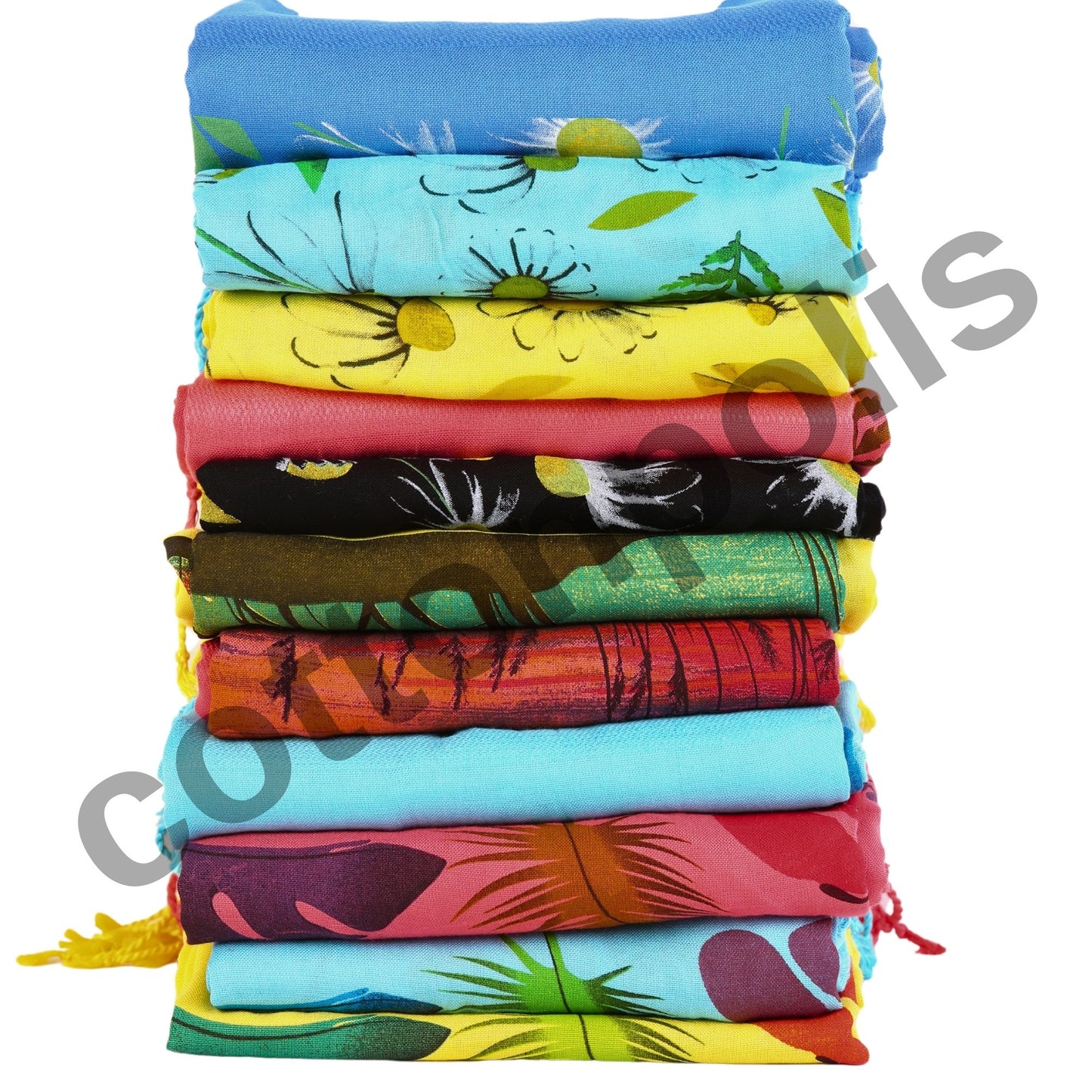 Vivid Colors - Wholesale Printed Turkish Beach Towels-4