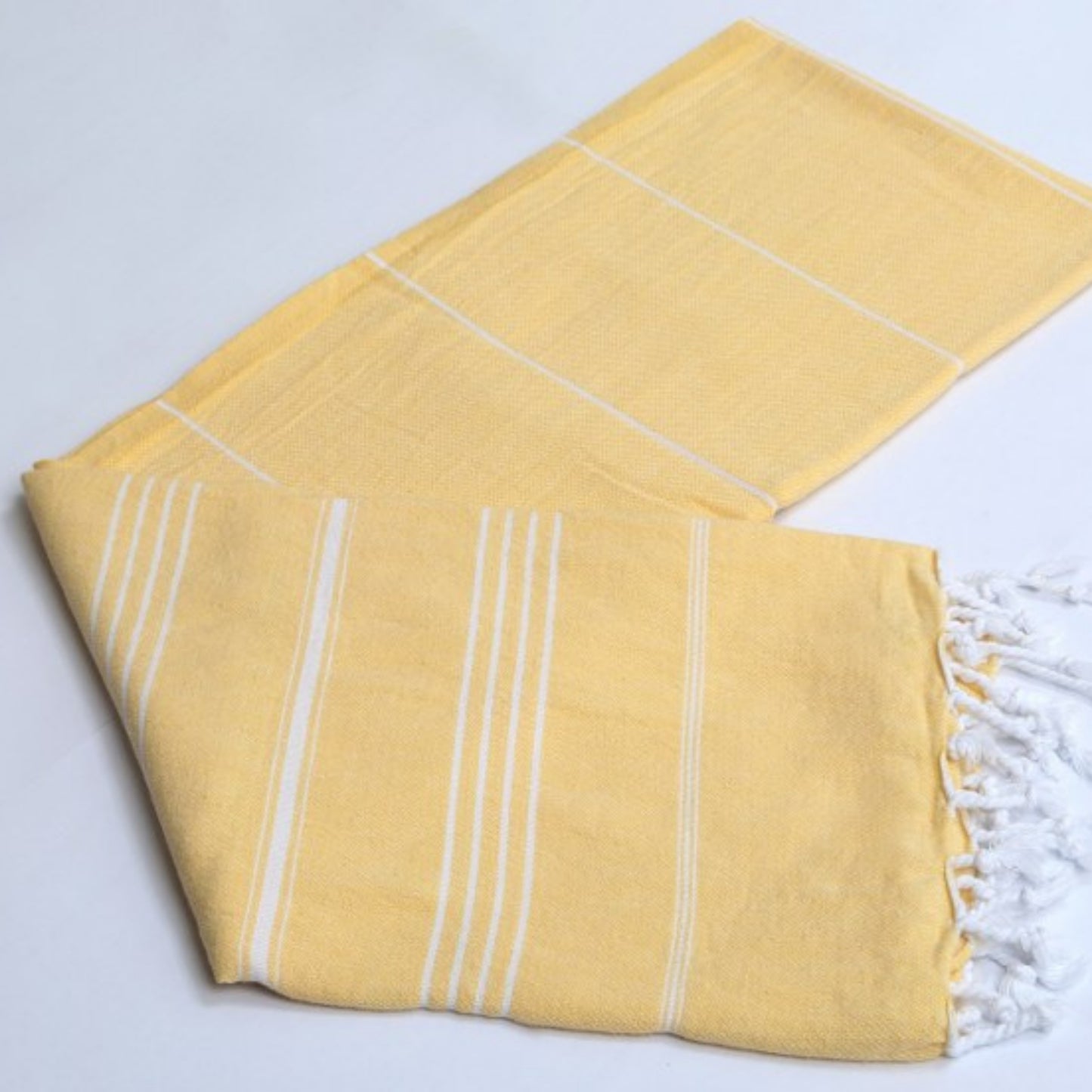 Sultan Turkish Beach Towels, Bulk Pack of 10, Yellow-2